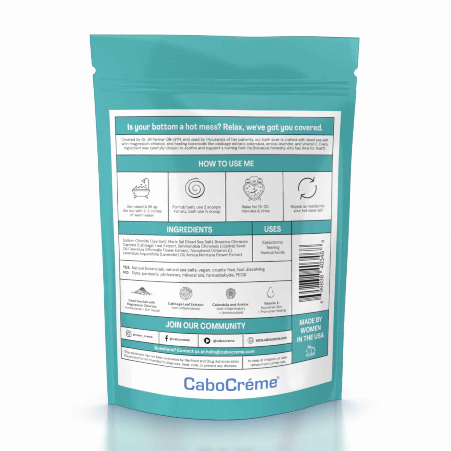 postpartum dead sea bath salts